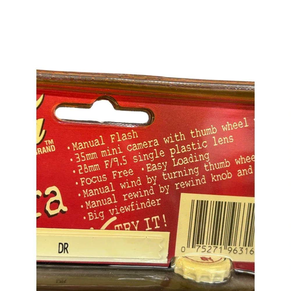 Coca-Cola 35mm Vintage Film Camera Manual Flash Sealed New Pre-Loaded Film